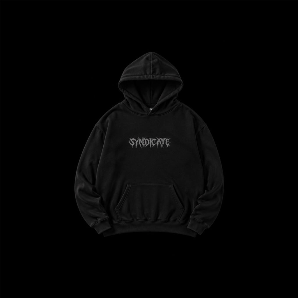 BLACK SYNDICATE REFLECTIVE HOODIE