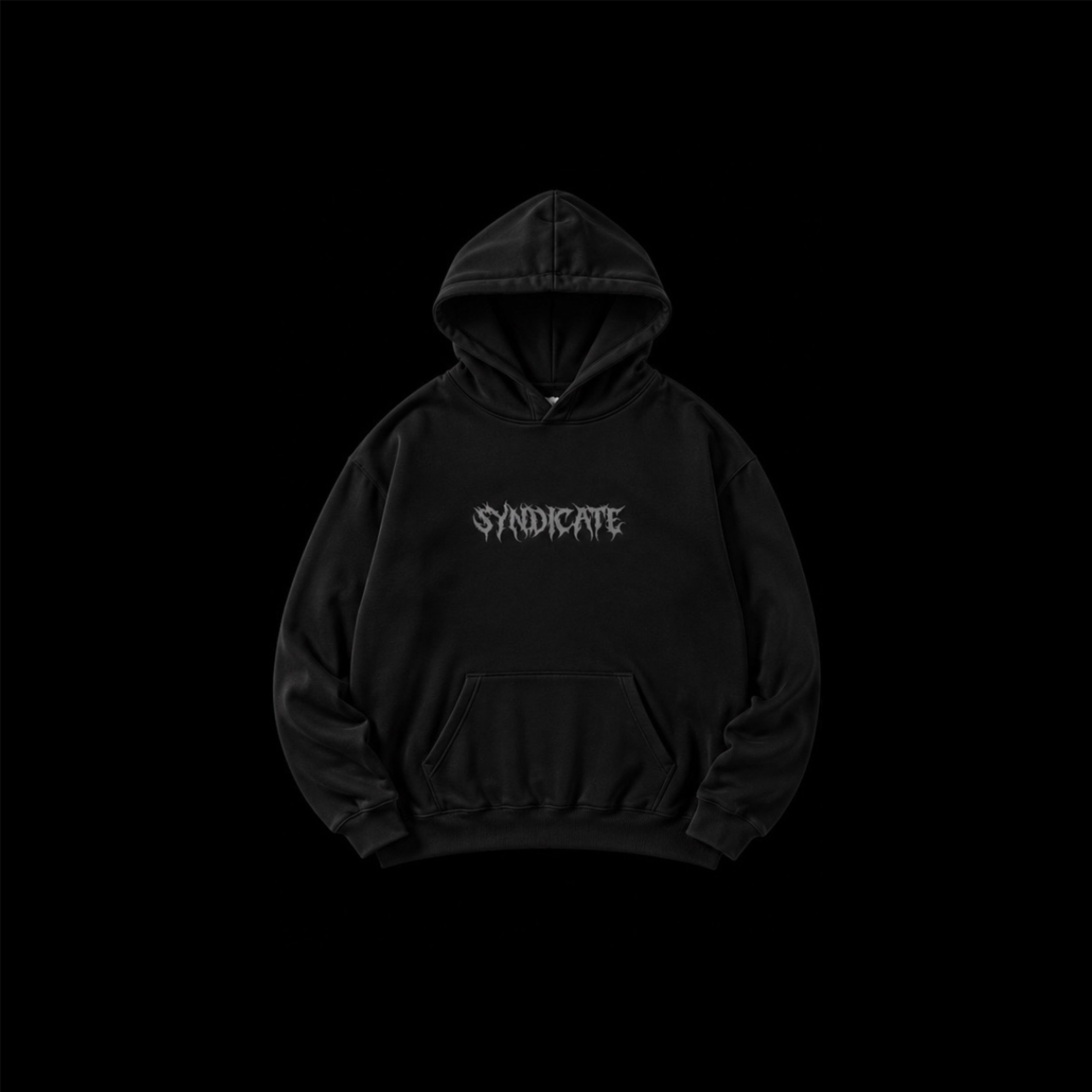 BLACK SYNDICATE REFLECTIVE HOODIE