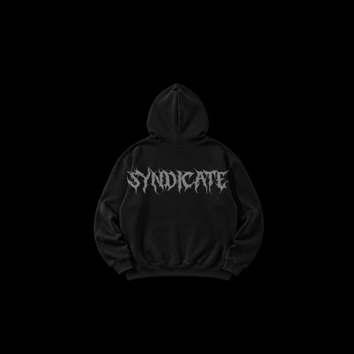 BLACK SYNDICATE REFLECTIVE HOODIE