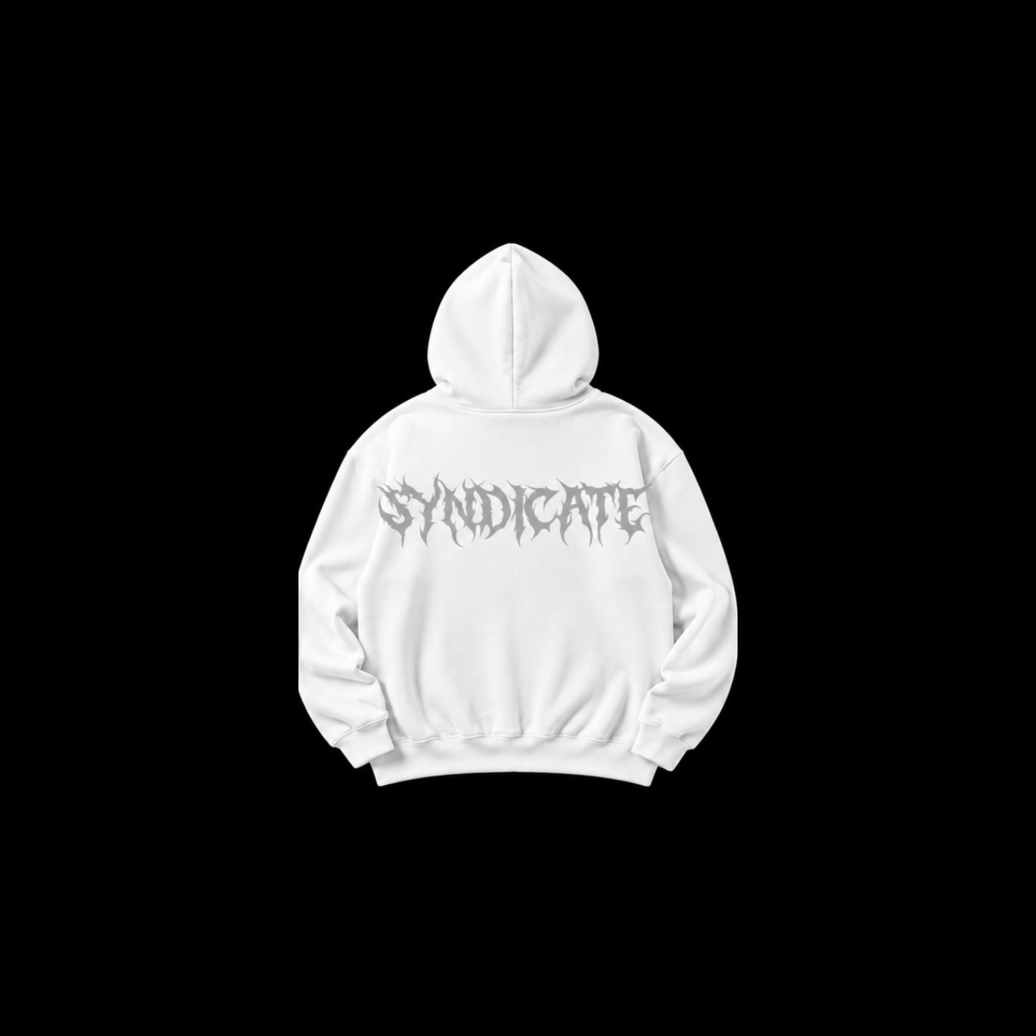 WHITE SYNDICATE REFLECTIVE HOODIE